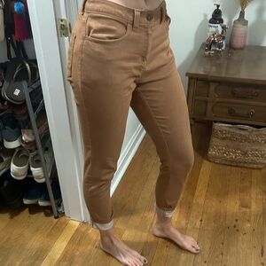 The north face size 4 tan pants